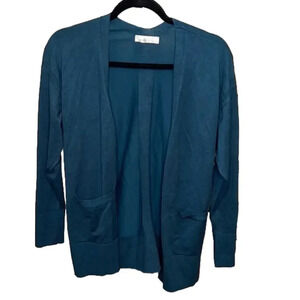 89th & Madison Cardigan Teal Size S
